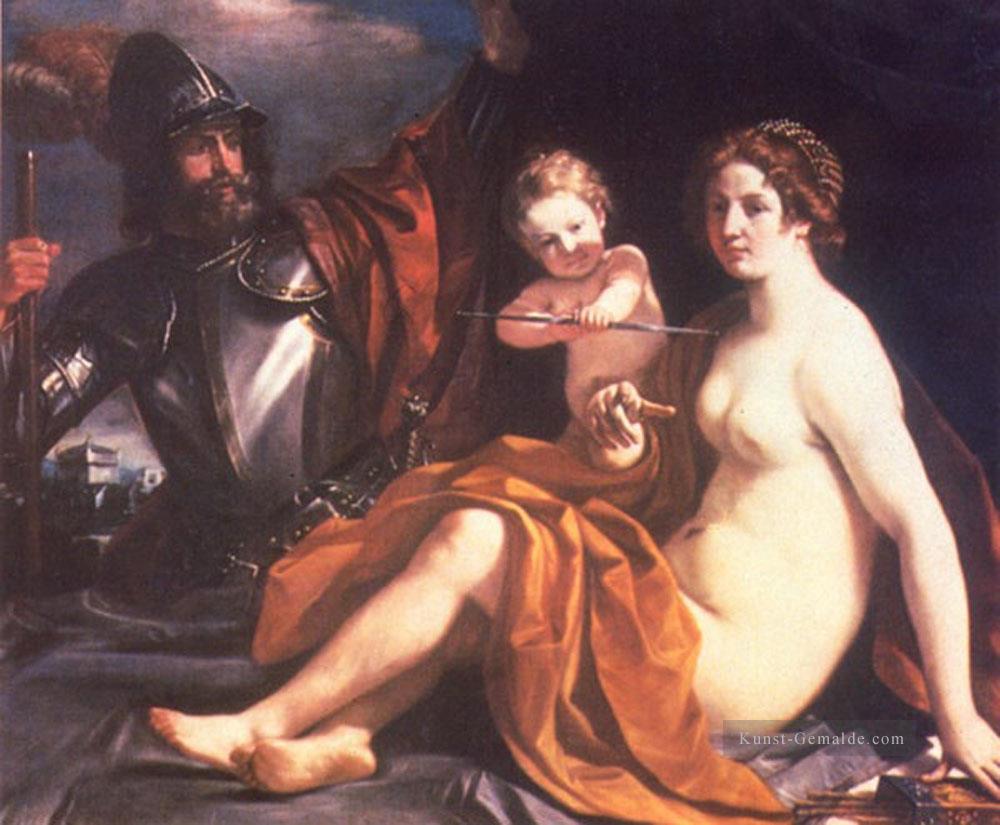 Venus Mars und Amor Barock Guercino Ölgemälde